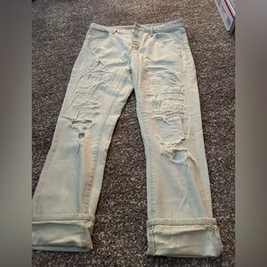 Anthropologie Pilcro distressed jeans 31